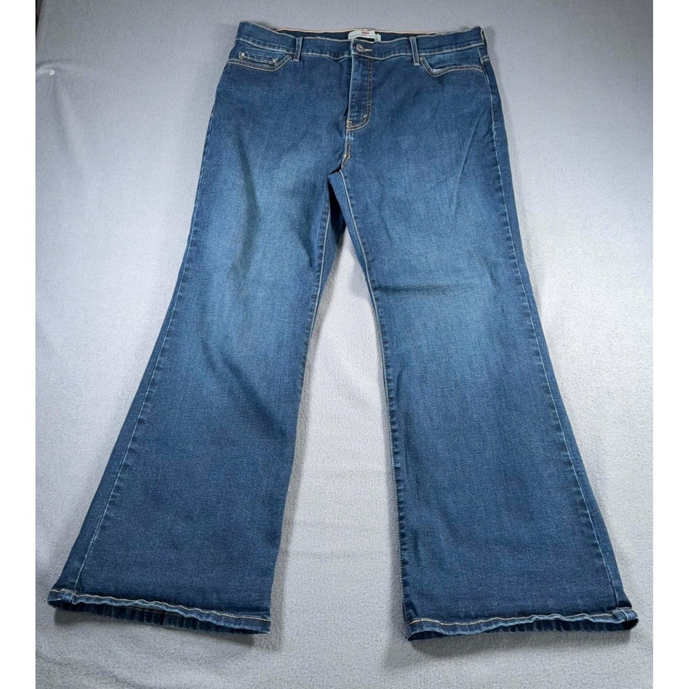 Levis 512 Jeans Womens 18 S/C Bootcut Perfectly Slimming High Rise R-Only Tab